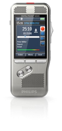 	 Philips Digital Pocket Memo 8000