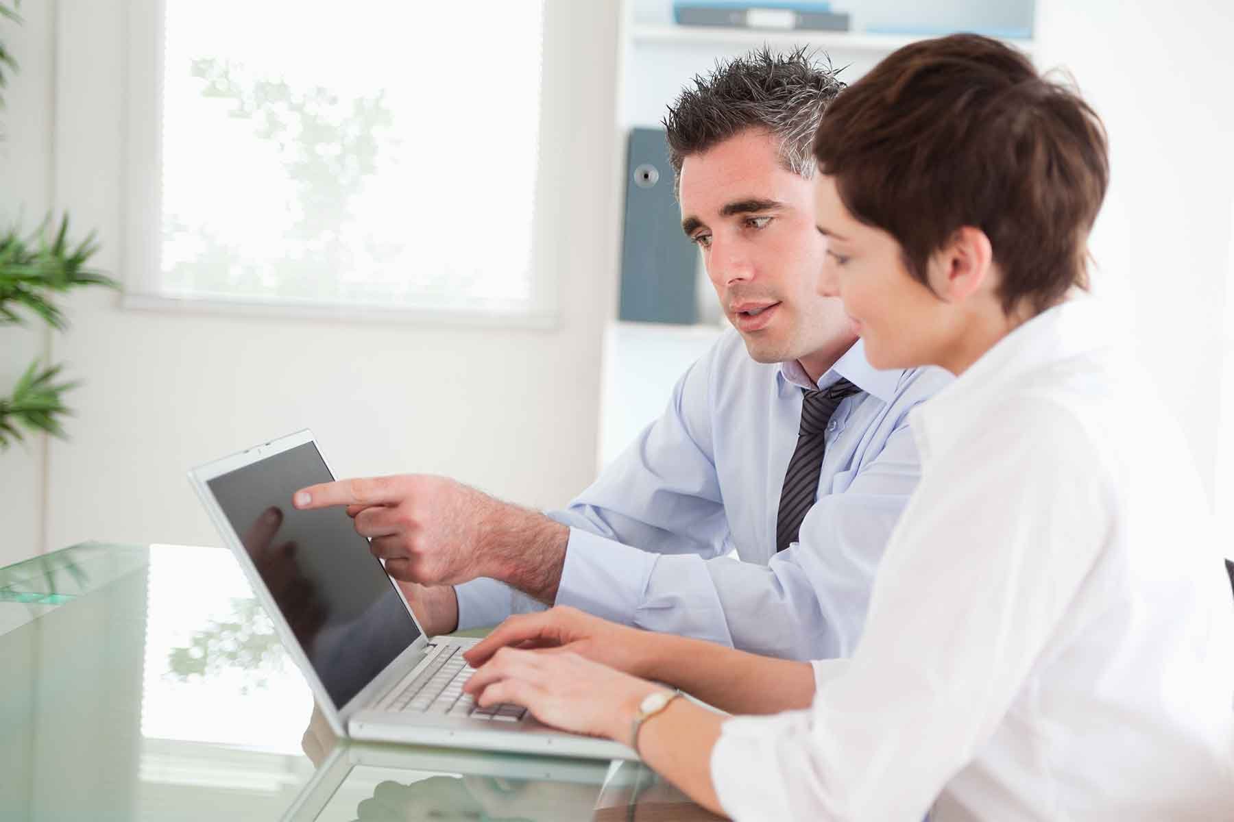 shutterstock_Training-man-and-woman_83465311