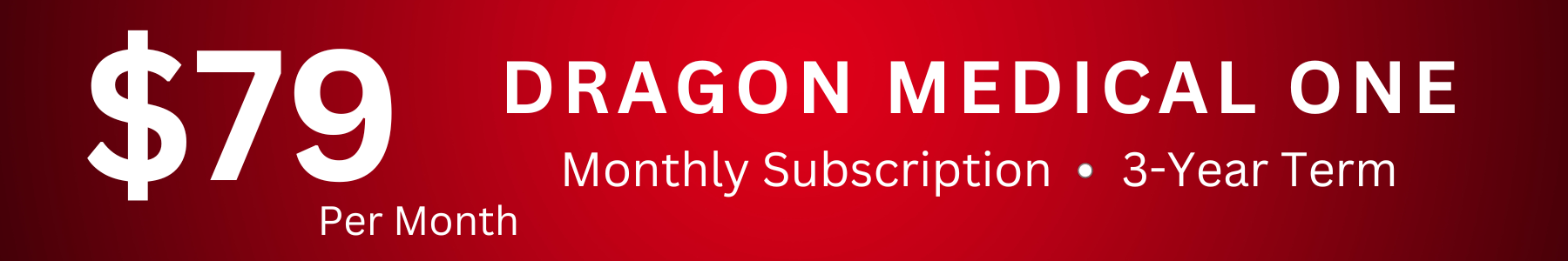 Dragon Medical One 3-Year Dragon Medical One 3-Year